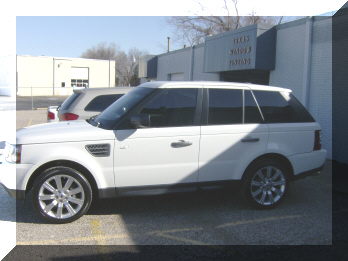08 Land Rover With 35 Dyed On Top Of Factory Tint